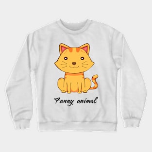 Cute cat lover Crewneck Sweatshirt